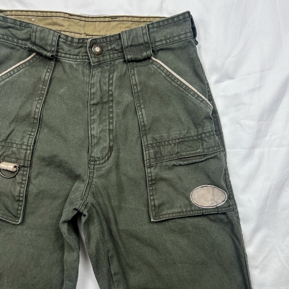 Vintage Bugle Boy Cropped Utility Pants - Picture 4 of 10